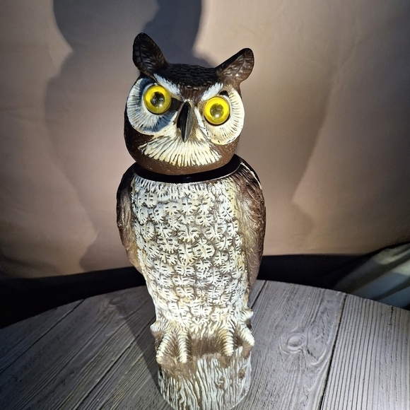 Dalen Products Other - Decoy Scarecrow Brown and Cream Owl Bobble Head Mold